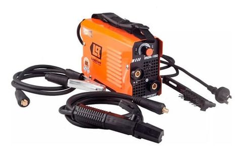 Soldadora Inverter con Mascara y 2 Escuadra Magneticas lusqtoff megairon100