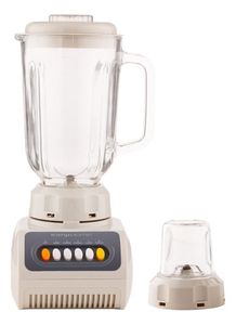Licuadora Kanji 2 en 1 600W Blanca y Gris