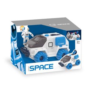 Exploracion Espacial Vehiculo Con Astronauta