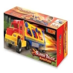 Camión Duravit Super Truck Fuego Con 2 Autos