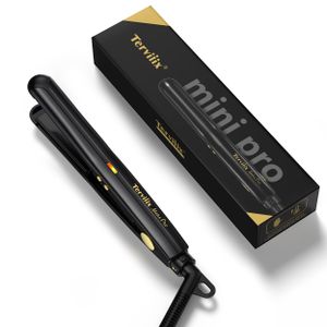 Terviiix Mini plancha plana para cabello corto,
