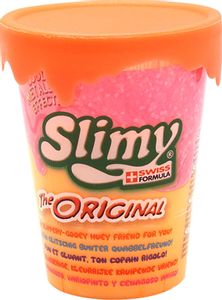 Slimy Slime The Original 80gr Efecto Metalico Naranja Con Caja Exhibidora