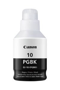 Botella De Tinta Canon Modelo Gi-10 Pgbk