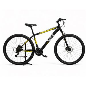 Bicicleta Mountain Bike VEX R29 TL Negro Amarillo REACONDICIONADA