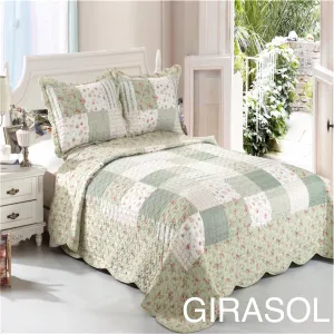 Cubrecama Quilt Amarelo Queen