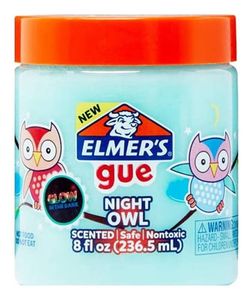 Elmers Gue Night Owl Slime Brilla En La Oscuridad 2194459