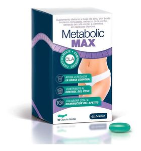 Metabolic Max Reduce Grasa Corporal 60 Capsulas