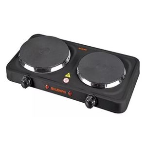 Anafe Eléctrico 2 Hornallas 1500w y 1000w Kushiro Aek-2500