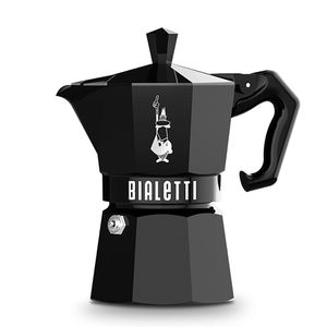 Cafetera Bialetti Exclusive Moka 6 Tazas Black