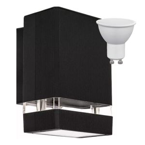 Aplique Unidireccional Aluminio Luz Led 10w Ideal Exterior