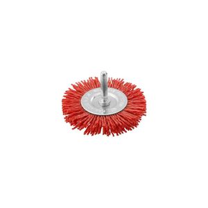 Cepillo Circular Rizado de Nylon para Taladro 75mm Ingco Wb40755