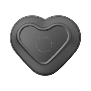 Molde Para Tortas Corazón x 3 En Aluminio