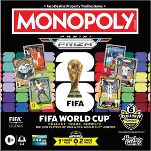 Juego de Mesa Hasbro G2633 Monopoly Panini Prizm