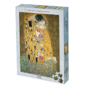Rompecabezas Tomax El Beso Gustav Klimt 1000 Piezas Coleccionable Original