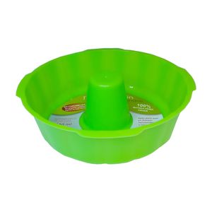 Molde Torta Y Budin Para Microondas Plastico Verde - Colombraro