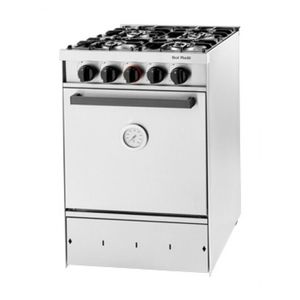 Cocina Industrial Sol Real 4 H 53,5 Cm Puerta Acero Gn