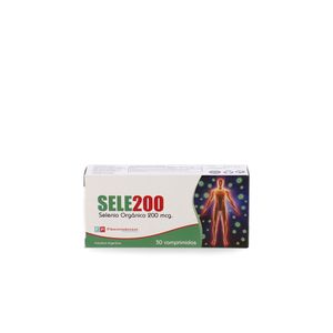 Sele200 - Selenio 200mcg x 30 unidades