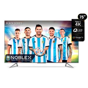 Smart TV 75" 4K UHD QLED  Noblex DQ75X9500 Black Series