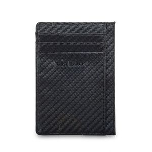 Monedero Mala Leather Knitting Cats - Cuero Flexible, 12 Ranuras Tarjetas, RFID Bloqueo, Gris, Tamaño único