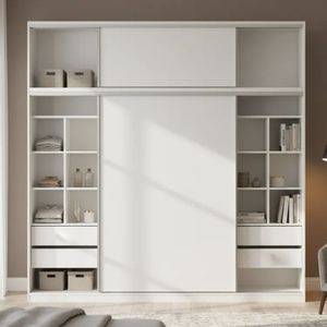 Placard Ropero con Baulera Alzada Puertas Corredizas 240x235