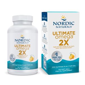Cápsulas Nordic Naturals Ultimate Omega 2X, sabor