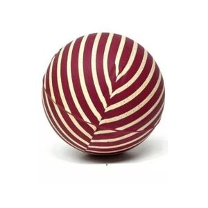 Pelota Goma Rayada Clasica Nº 5 - 13 Cm Diámetro