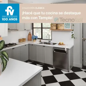 Canilla fv monocomando online cocina temple