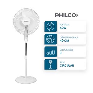 Ventilador de Pie Philco 91VPP1624P 16”