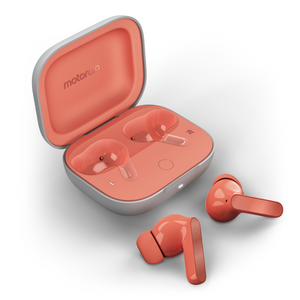 Auriculares Motorola MotoBuds Peach Pink