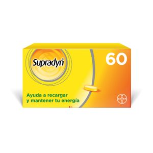 Supradyn Suplemento Vitaminico 60 Comprimidos Laqueados $7.211