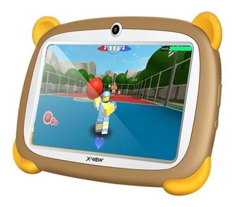 Tablet  Con Funda X-view Bears 7  16gb Blanca/marrón Y 1gb De Memoria Ram