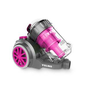 Aspiradora Yelmo As-3228 3.5L Gris Y Rosa 220V