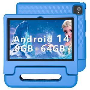 Tablet ITDULCET para niños, 10 pulgadas, Android 14, 8 GB de RAM, 64 GB