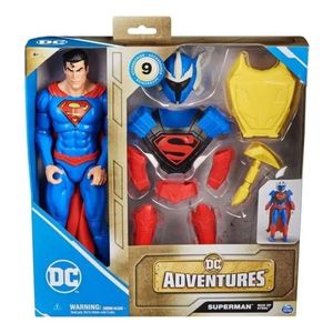 Dc Adventures Superman Figura De Lujo Muñeco