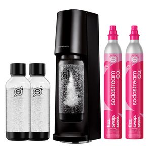 Máquina Gasificadora Sodastream Mega Pack 3 Botellas + 2 Cilindros