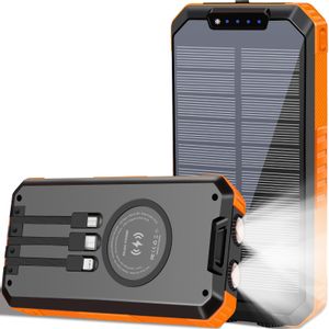 Cargador solar Power Bank Durecopow 49800 mAh con 6 salidas