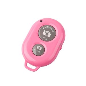 Control Remoto Bluetooth Shutter Selfie iPhone Android - Color ROSA