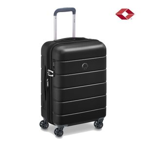 Valija Cabina Carry On Delsey Lagos Rigida Ruedas 360 Negro