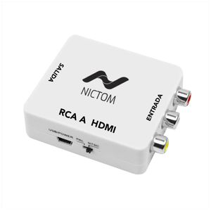 Conversor Adaptador RCA a HDMI Nictom Activo