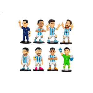 Campeones del Mundo Set 1 de 8 figuras + Caja Presentación