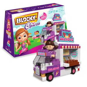 Juego de Bloques Blocky Food Truck 65 Piezas