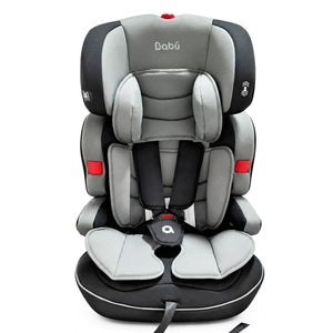 Butaca Sillita para Auto BABU Niños de 9 a 36 kg Color Negro Gris