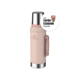 Termo Stanley Rosa 950ml c/ Tapón Pico Cebador