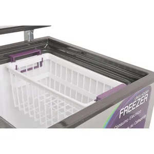 Freezer Inverter Inelro Fih130p Gris Plata 135 Lts