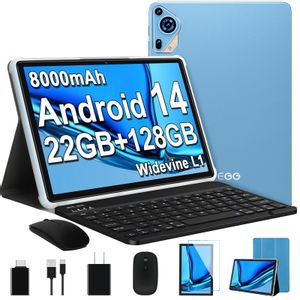 Tablet SKYEGG 2025 Android 14 10 pulgadas 22 GB RAM 128 GB ROM