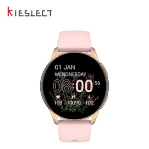 Smartwatch Mujer Reloj Inteligente Nictom NT14 + Malla Metal Rosa
