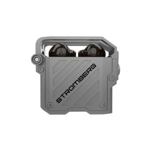 Auriculares Bluetooth Stomberg Cyberwave Gris