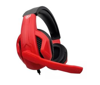 Auriculares Headset Gamer Noga Stormer St-9028 3.5mm Consola Rojo