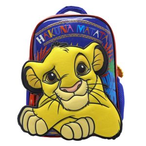 Mochila Escolar Rey León Jardín Chiquita Simba Infantil