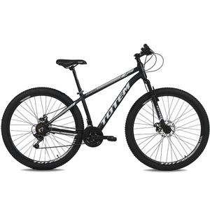 Bicicleta MTB Totem Aluminio R29 21VEL Negro/Blanco Talle L 1007665
